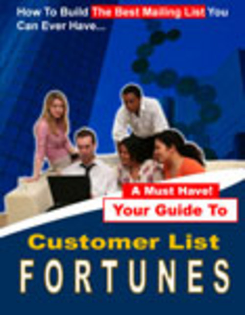 Product picture Customer List Fortunes-ebook on web
