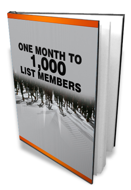 Product picture One Month to a Thousand List Member-ebooks